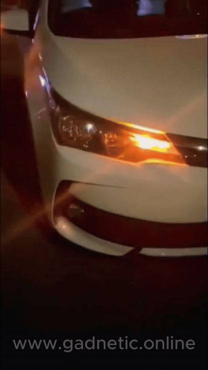 2 Pcs LED DRL Car Lighting Strips