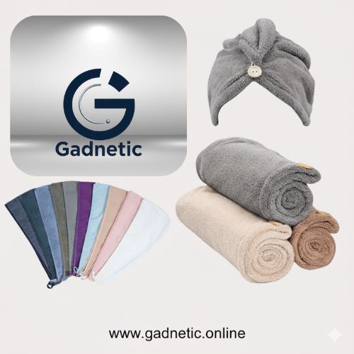 Microfiber Hair Drying Cap-2 Pcs